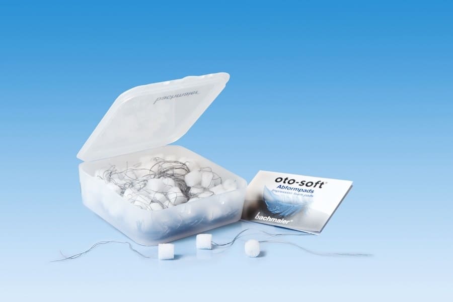 Oto-soft® impression pad - foam cylindrical