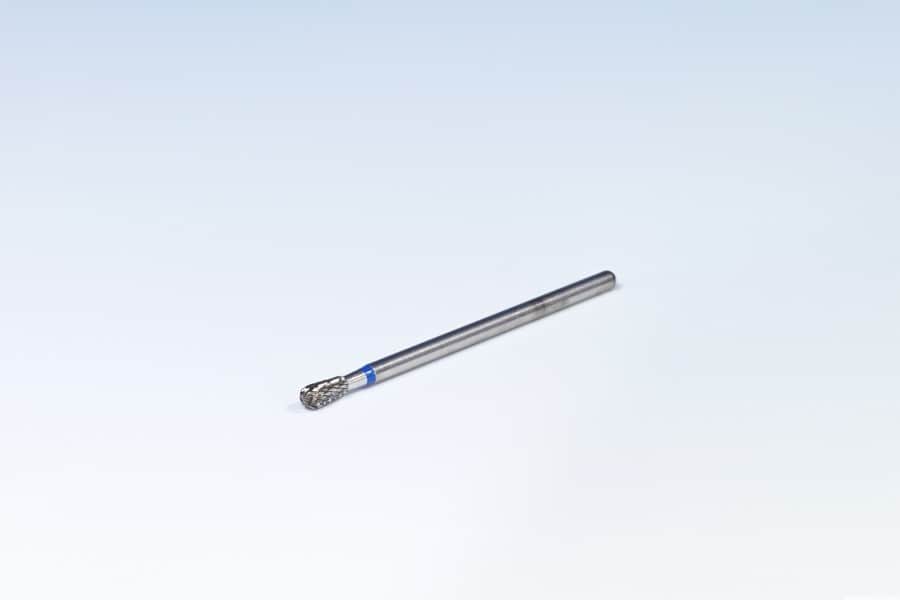 Hard metal cutter pear-shaped, 2.9 mm