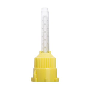 Drevé T-Mixing tips, yellow, short, Ø 4,2mm-1